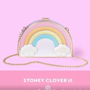 NWT Stoney Clover Lane Rainbow Crossbody Bag